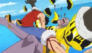 Luffy Vs don krieg