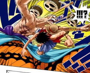 Luffy Vs enel