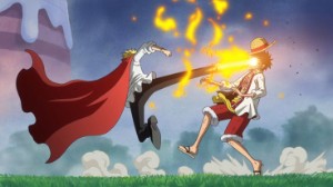 Luffy Vs sanji
