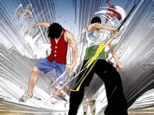 Luffy Vs zoro