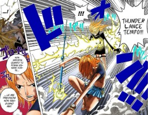 Nami Vs soap lady
