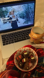 watching christmas movies