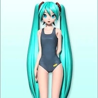 Hatsune Miku Swimwear S