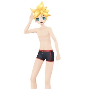 Kagamine Len Swimshorts