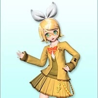 Kagamine Rin Schoolwear