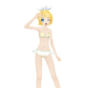 Kagamine Rin Swimwear