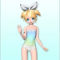 Kagamine Rin Swimwear T