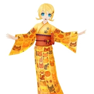 Kagamine Rin Yukata Style