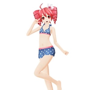 Kasane Teto Swimwear