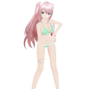 Megurine Luka Resort Bikini