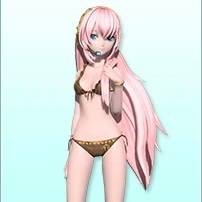 Megurine Luka Swimwear