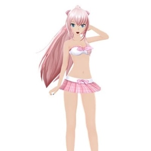 Megurine Luka Swimwear P Tan