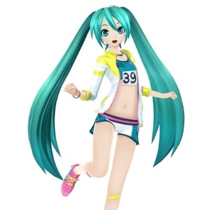 Running Miku