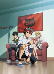 Bossun, Himeko and Switch (SKET Dance)