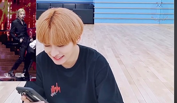 minho watching psycho fancam