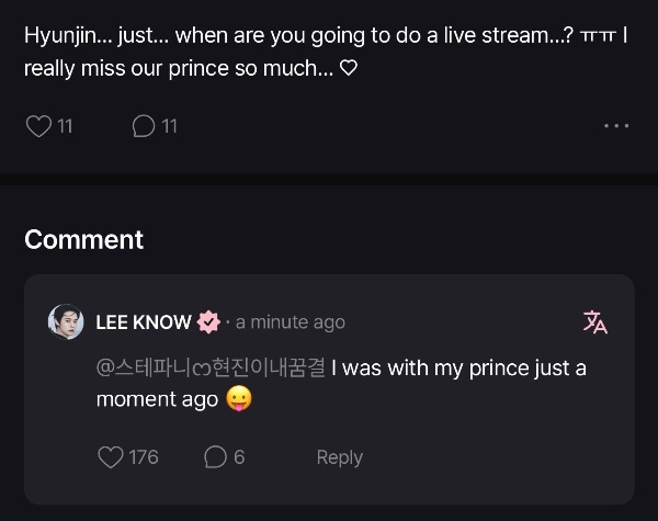 “my prince”