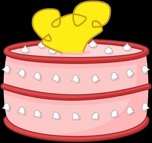 Cake with Jack's hair
