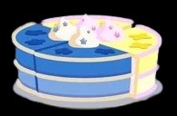 Four and X's cake