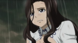 White outfit at Mavis grave