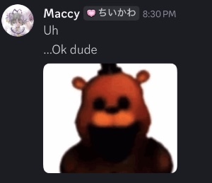 Uh... Ok Dude