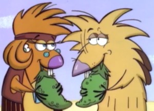 Norb and Treeflower eating jalapenos together