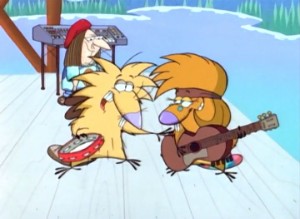 Norb comforting Treeflower