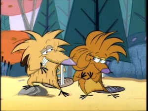 Their first scene together in the show