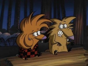 Treeflower listening to Norb yap about something she already knows about
