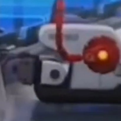 Short Purple Robot