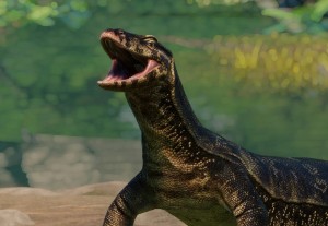 asian water monitor