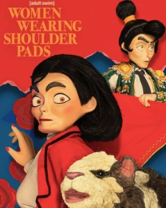 Women Wearing Shoulder Pads