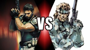 Chris Redfield Vs Solid Snake