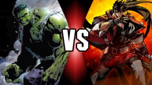Hulk Vs Sol Badguy