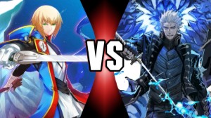 Jin Kisaragi Vs Vergil