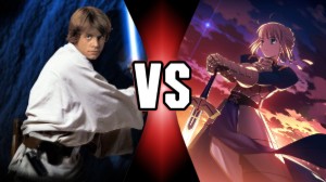Luke Skywalker Vs Artoria Pendragon