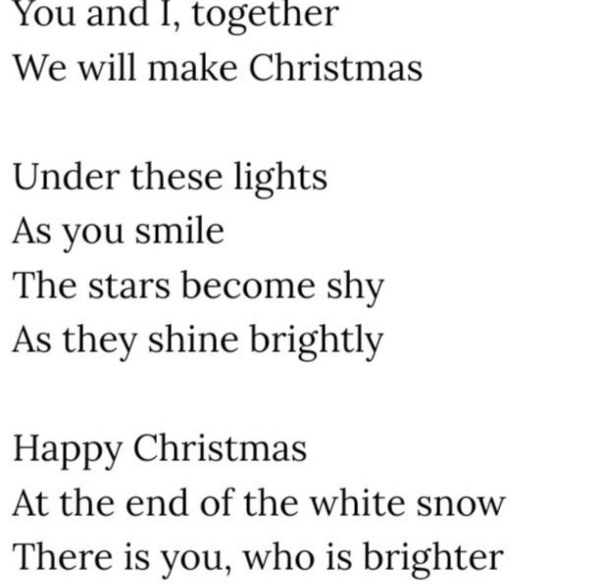 vmin christmas song..