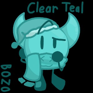 Clwr teal bozo