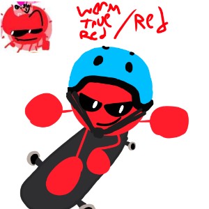 Warm true red bozo