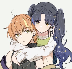 Akian but An is secretly Saki