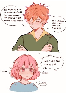 Akito and Emu being stupid
