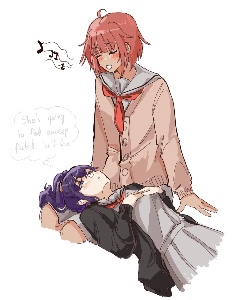 Mafuemu if Emu had honami hair color