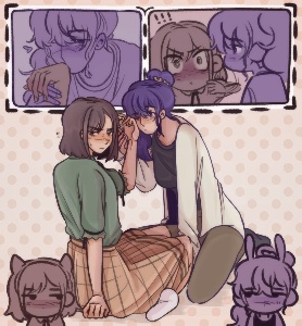 Mafuena doing SOMETHING gay