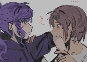 Mafuena where ena bites mafuyu i thigk