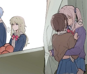 Mizuena if they were REALLY gay