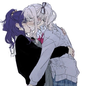 Mizumafu kissing