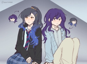 These pretty eyes aren’t my own mafuan