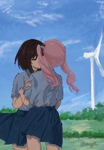 Wind turbine mizuena
