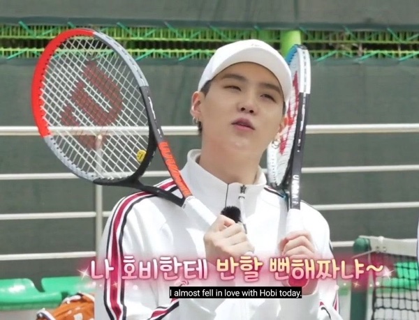 “I almost fell in love with hobi today”