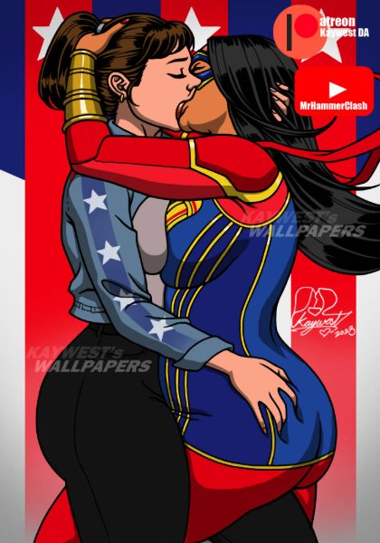 America Chavez x Kamala Khan