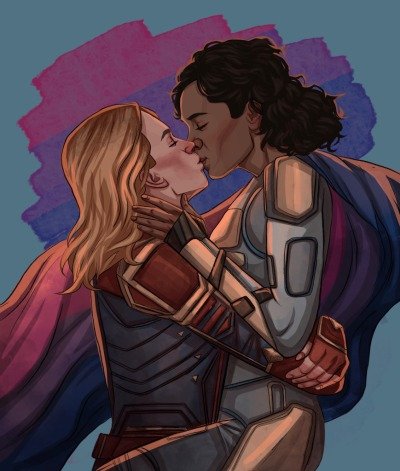 Carol Danvers x Valkyrie